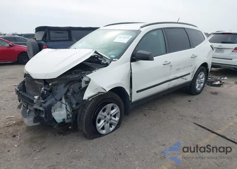 2015 Chevrolet Traverse Ls z USA, uszkodzony, nr VIN 1GNKRFED4FJ205795